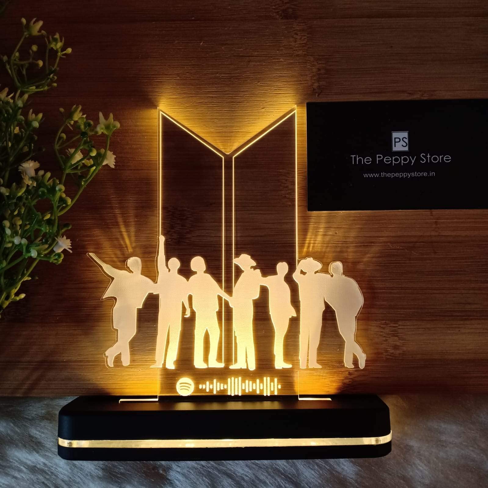 BTS 2017 FESTA  PARTY フォトフレーム ムードライト Buy Generic The Peppy Store Bts Permission To Dance Night Light